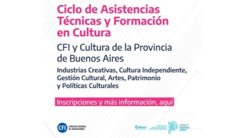 Ciclo de Asistencias Técnicas y Formación en Cultura de la Provincia